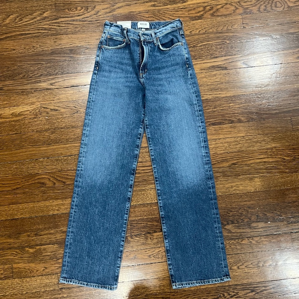 Agolde Women's Blue Jeans - Picture 6 of 7